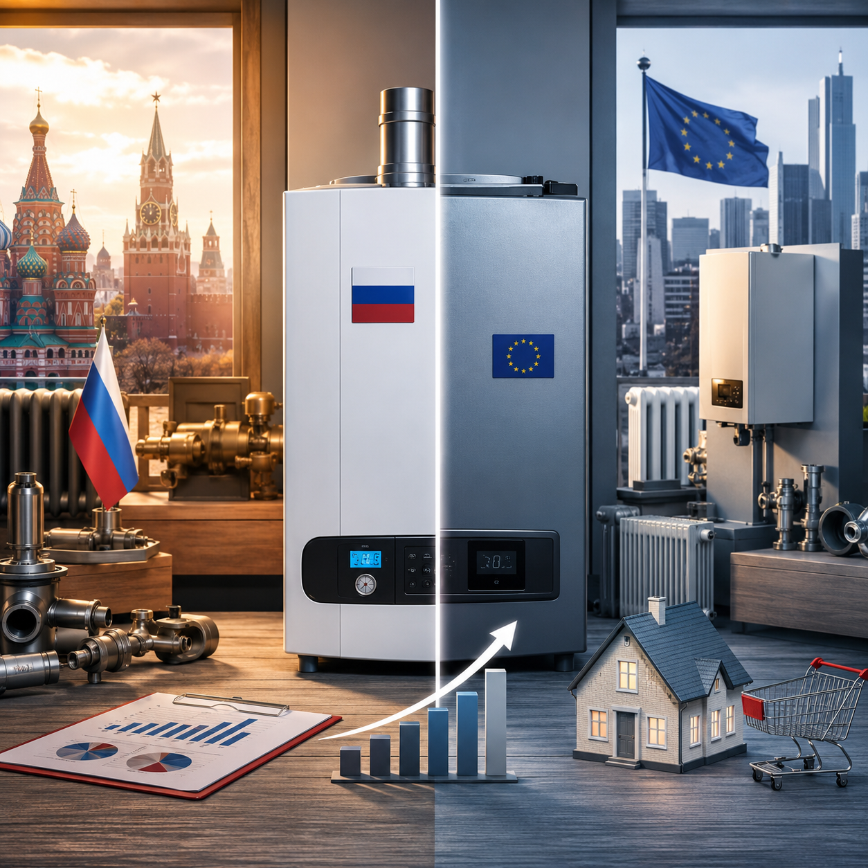 Российские котлы вместо европейских